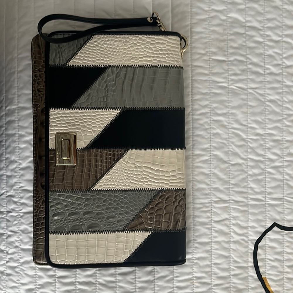 Brahmin leather clutch